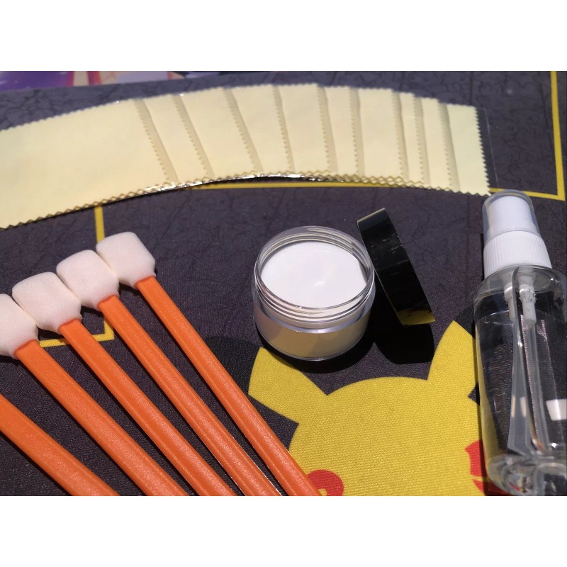 TCG Card Cleaning Kit! Card Care Kit! Improved! Extra Supplies!