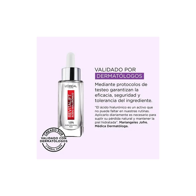 Sérum Ácido Hialurónico L'oréal Paris Revitalift Día/noche