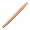 Muso Wood Wooden French Rolling Pin For Baking, Beech Wood