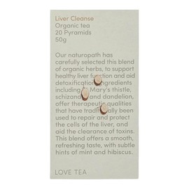 Love Tea Liver Cleanse Pyramid Tea Bags, 20 Tea Bags
