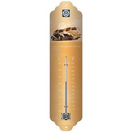 NOSTALGIC ART フォルクスワーゲン VW Beetle & Bulli/インテリア 温度計 サーモメータ―