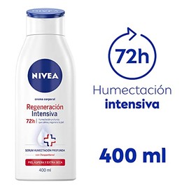 NIVEA Crema Corporal Humectante Regeneración Intensiva (400 ml) - 72 horas de Humectación Profunda con Dexpantenol - Ideal para Piel Extra Seca y Áspera