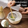 Renmxj Matcha Whisk Set,7 PCS Ceramic Matcha Kit Includes Matcha
