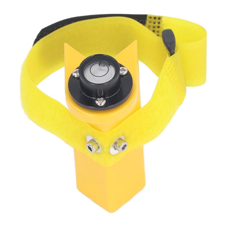 Adjustable Grade Rod Level Horizontal Bubble Aluminum Portable Leveling Tool