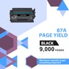 CF287A 87A Black Toner Cartridge CF287X 87X for HP Printer