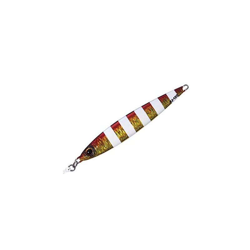 Major Craft Metal Jig First Jig 180g Zebra Red Gold