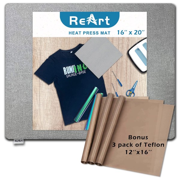 Heat Press Mat 16" x 20" for Easypress Both Sides