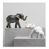 NORHOR Sculpture Mother & Calf Elephant Statue,Sculpture Beautiful Home Decor