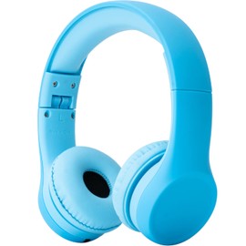 Snug Play+ - Auriculares infantiles con limitación de volumen para niños pequeños (niños/niñas) - Azul