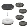 'Wagner QuickClick Glides – Set of 4 for Screwing On/Ultrasoft