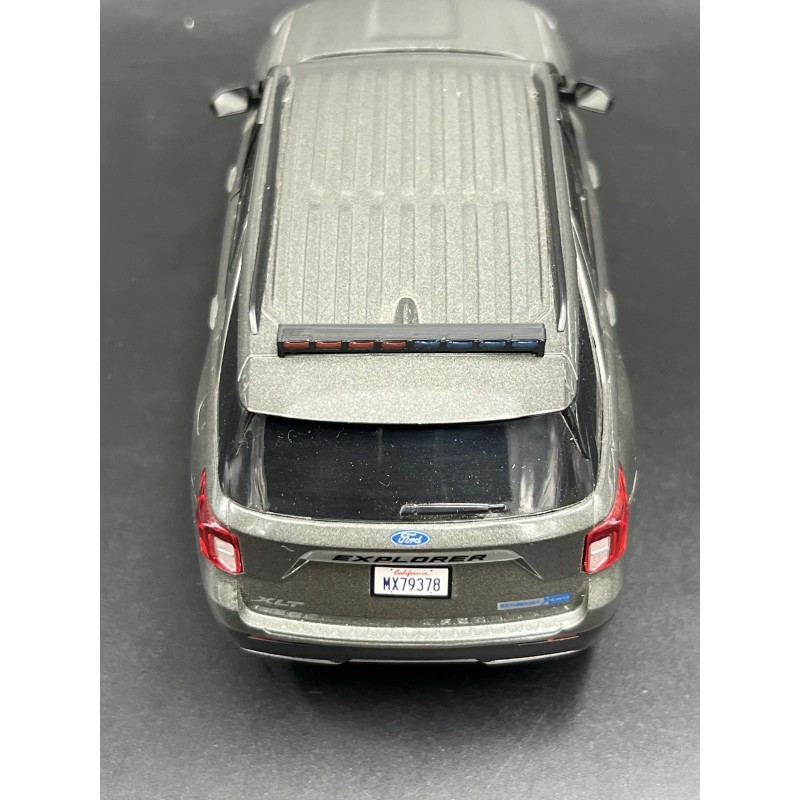 LED Ready Lightbar 1/24 LED Ready Blue Red Traffic Advisor