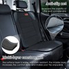 Siivton Car Seat Protector for Child Seat Cushion for Leather
