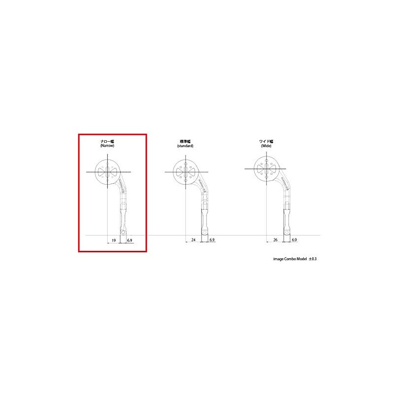 [Lek Mount] Garmin Race Mount, For Shimano PRO VIBE AERO,