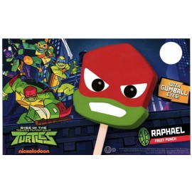 Blue Bunny  NinjaTurtles Ice Cream (Blue Bunny) Ice Cream Truck Sticker 8"x 5"