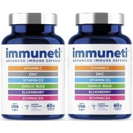 Immuneti - Advanced Immune Defense, 6-in-1 Powerful Blend of Vitamin C, Vitam...