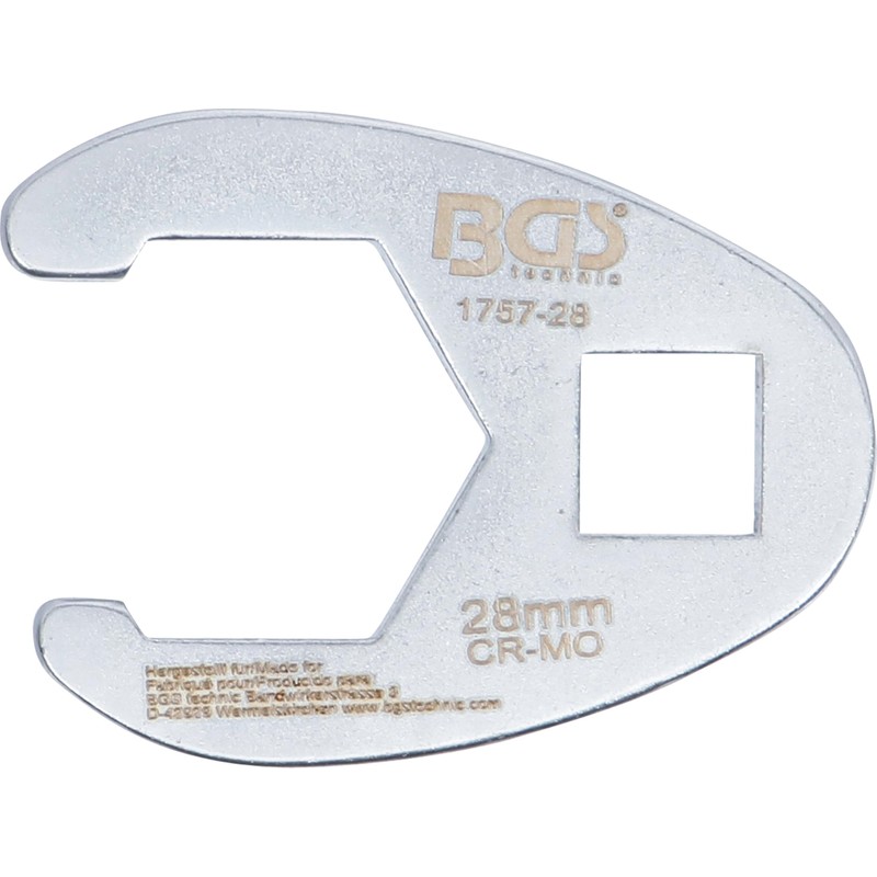 BGS 1757-28 | Crowfoot Spanner | 12.5 mm (1/2") Drive