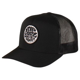 Rip Curl Big Boys' Wetsuit Icon Trucker Hat - Black
