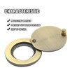 ZUDKSUY Door Viewer Peephole Cover, Safety Door Viewer Peephole Protector