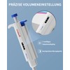 PRECIPETTE 0.1 - 2.5 μl pipettes, pipettor, micropipette, laboratory, single