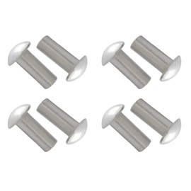 M5*12mm Brazier Head Solid Aluminum Rivets, Pack of 150