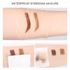 Eyebrow Gel, Eyebrow Dye/Eyebrow Tint/Semi-Permanent Eyebrow Gel Tattoo Brow Waterproof