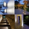 CNBRIGHTER LED In-Ground Well Lights Anti-Glare,1W 12V-24V DC, IP67 Waterproof
