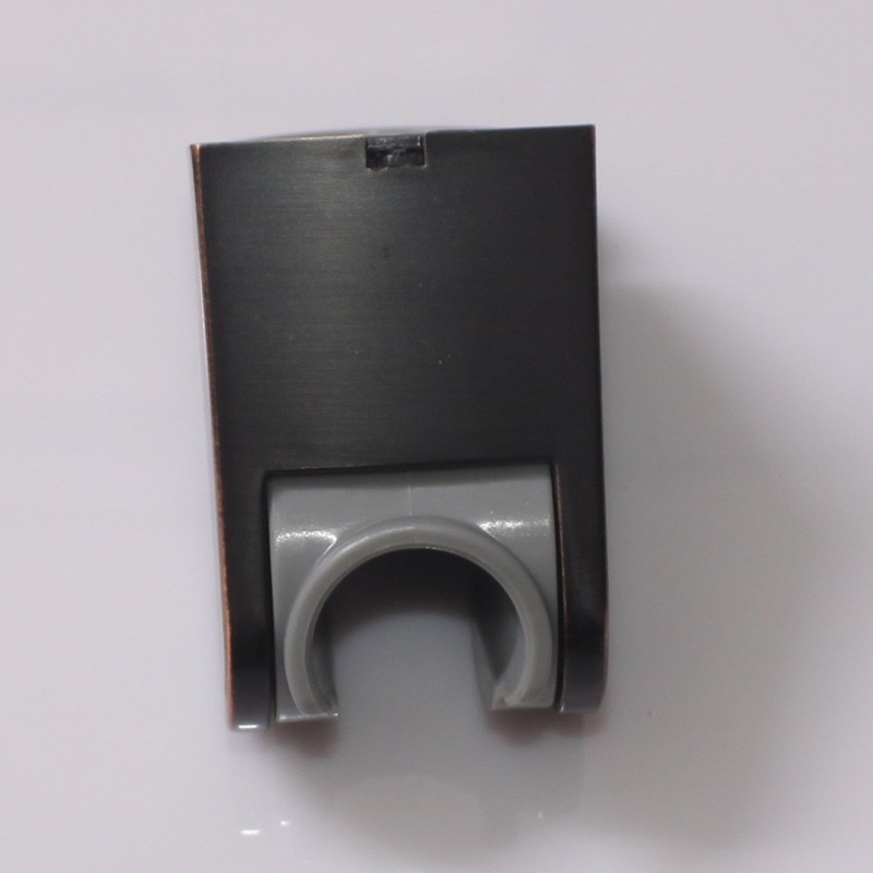Square Solid Brass Hand Held Shower Head With Wall Connector
