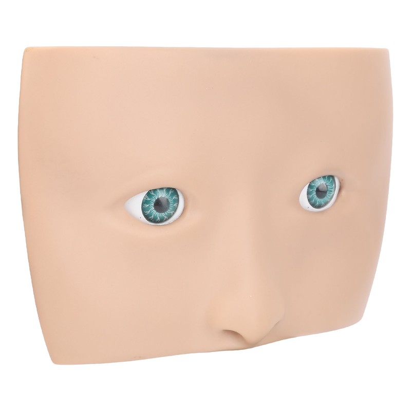 Makeup Practice Face Board 3D Realistic Eye Painting Practice Plastic