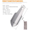 IMCCZONY Pure Titanium Ultralight Potty Trowel Outdoor Compact Poop Shovel/Trowel