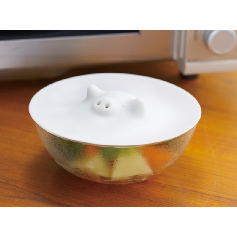 Marna K900 Pig Drop Lid, Large, 8.5 inches (21.5 cm),
