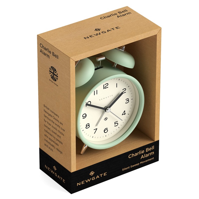 NEWGATE® Charlie Bell Echo Alarm Clock | Modern take on