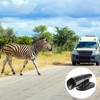 Cisixin 4PCS Car Deer Whistle, Ultrasonic Deer Warning, Car vehicles