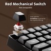 darkFlash Wireless Mechanical Keyboard and Mouse for Office, 106 Keys