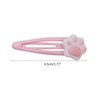 Girls Hair Clip Lovely Snap Cartoon Cat Hairpin Metal Hair