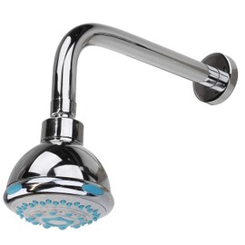 Sanixa Shower Head with Wall Arm 3 Jet Types Shower Head Anti-Limescale Length 30 cm
