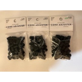 Unbranded Cord Adjuster, Locks for Mask Elastic Silicone Cord Stopper No Slip Lock 120 PC