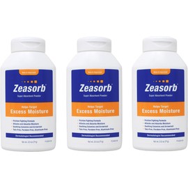 Zeasorb Prevention Super Absorbent Powder 2.5oz (Pack of 3)