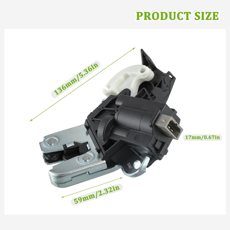 EPLZON Tailgate Lock Boot Door Lock A5 A6 A8 Golf