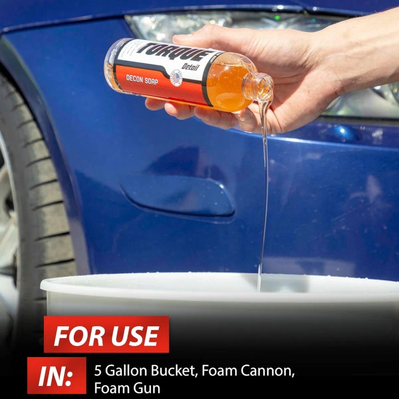 Decon Wash Pack Jabón De Descontaminación De 8 Oz Guante