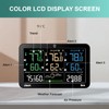 OBET Weather Station Wireless Indoor Outdoor Thermometer with 3 Sensors,