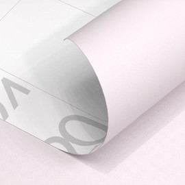 Yancorp 16"x120" Matte Pink Contact Papaer Peel and Stick Wallpaper Vinyl Wrap Countertop Wallpapers Waterproof for Cabinets Drawers Bedroom Kitchen Self-Adhesive Wallpaper