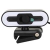 4K Webcam Built in Microphone Super Bright Fill Light Auto
