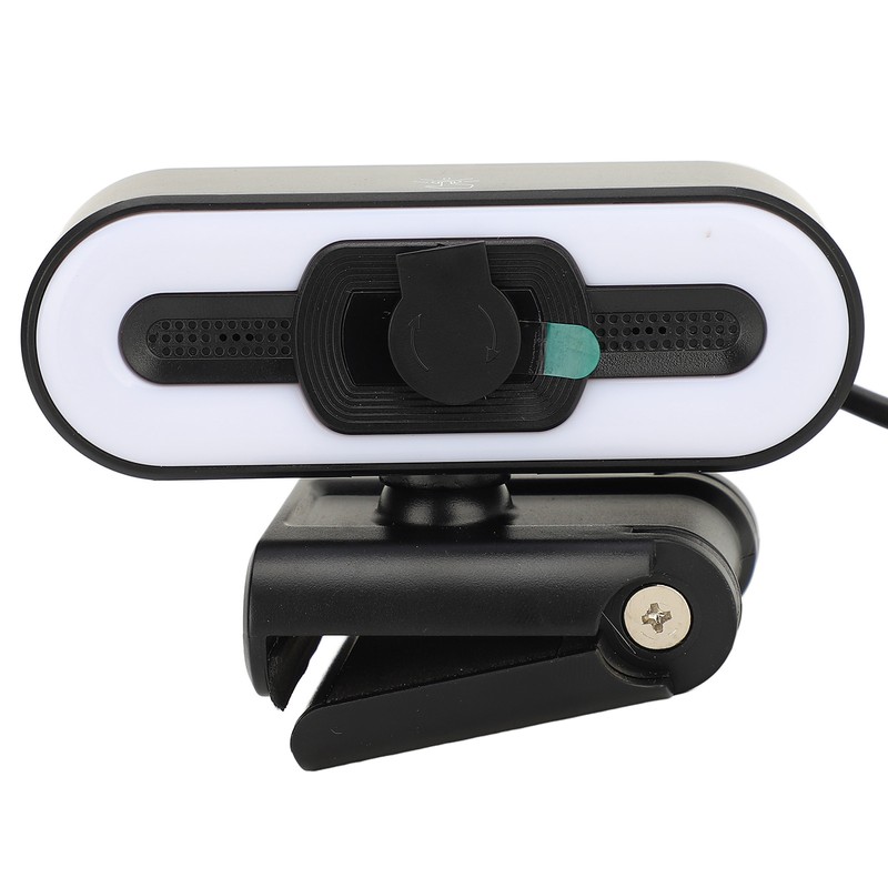 4K Webcam Built in Microphone Super Bright Fill Light Auto
