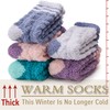 EBMORE Womens Fuzzy Socks Fleece Fluffy Cabin Plush Warm Sleep