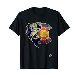 Colorado Flag Fishing T-Shirt