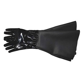 TUFF-Blast Neoprene Gloves for Sandblasting Sandblaster Sand Blast Cabinet - 6" x 24" Made in USA