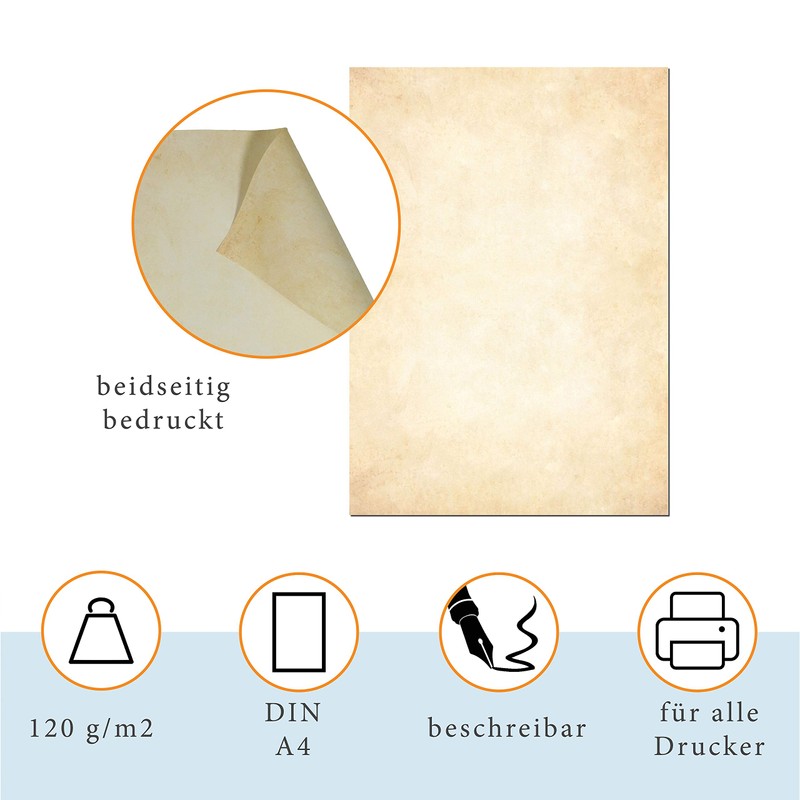 Presentou Letter Paper, Printed on Both Sides, 120 g Paper,