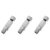 TEHAUX 3pcs Airbrush Quick Release Disconnect Coupler with Plug, 1/8