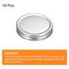 QUARKZMAN Preserving Jar Lids, Pack of 16, Tinplate Mason Lids