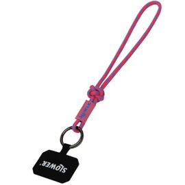 SLOWER SLW609 Mobile Smartphone Strap Hand Strap Paracord Rope Key Holder Outdoor MIX PINK PEBBLE ROPE KEY HOLDER MANLY